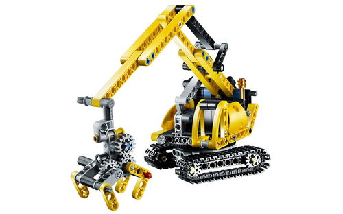 乐高 LEGO 8047 科技机械组 小型挖掘机 2010速拼评测